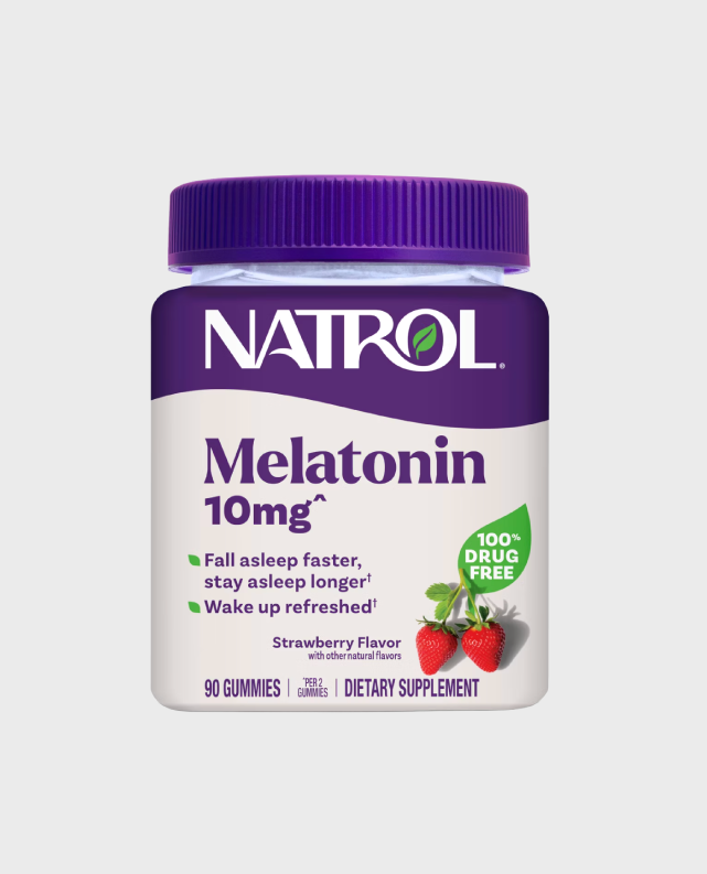Natrol Melatonin 10mg Sleep Aid Gummies - Strawberry - 90ct