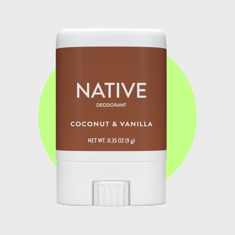 Desodorante sólido Native sin aluminio – Tamaño viaje – Coco y Vainilla